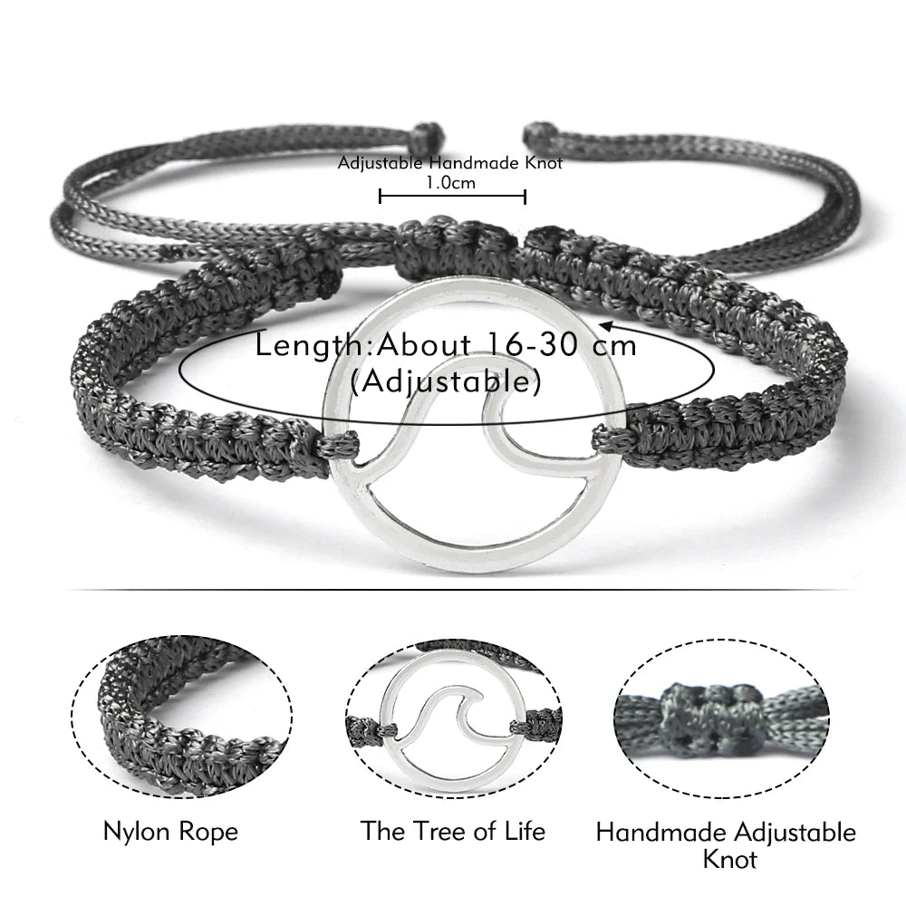Maui Wave Embrace Charm Bracelet